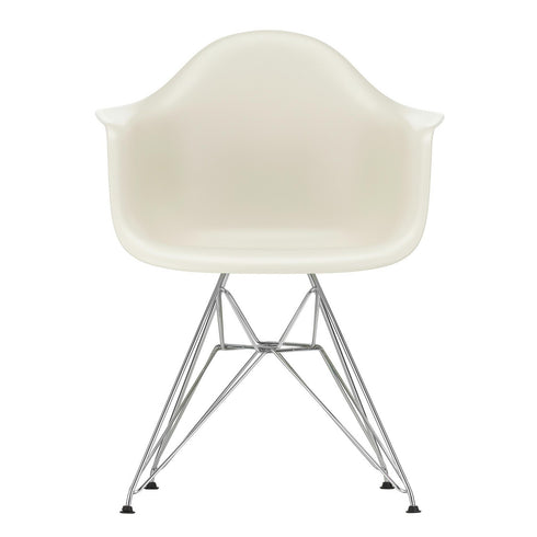 Cadeira de Braços em Plástico Eames DAR / Base Cromada